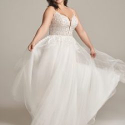 wedding dress- Claudette Rebecca Ingram